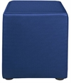 Metallic Cube Ottoman - Blue in Miami, Ft. Lauderdale, Palm Beach