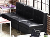 Boca Sofa Sectional without Arms - Black in Miami, Ft. Lauderdale, Palm Beach