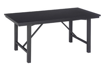 Command Conference Table - 6’ Black in Miami, Ft. Lauderdale, Palm Beach