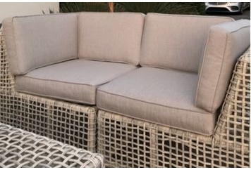 Wisteria Loveseat Sectional without Arms in Miami, Ft. Lauderdale, Palm Beach