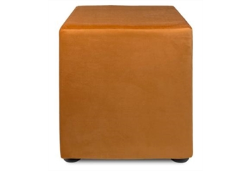 Rubix Cube Ottoman - Mango in Miami, Ft. Lauderdale, Palm Beach