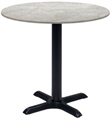 Easy Black Base Cement Top Cafe Table in Miami, Ft. Lauderdale, Palm Beach