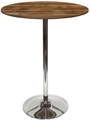 Easy Chrome Tulip Base Yukon Gold Highboy in Miami, Ft. Lauderdale, Palm Beach