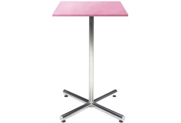 Spectrum Chrome Base Cosmo Top Highboy Table in Miami, Ft. Lauderdale, Palm Beach