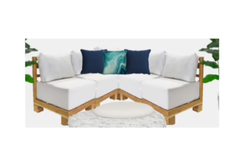 Hemingway Loveseat Sectional in Miami, Ft. Lauderdale, Palm Beach