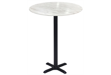 Easy Black Base Smoke Top Highboy Table in Miami, Ft. Lauderdale, Palm Beach