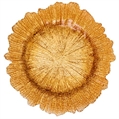 Sea Sponge Gold Charger Plate in Miami, Ft. Lauderdale, Palm Beach