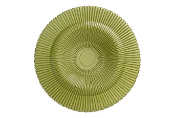 Marbella Citron Green Charger Plate in Miami, Ft. Lauderdale, Palm Beach