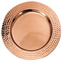 Reflective Copper Charger Plate in Miami, Ft. Lauderdale, Palm Beach