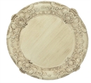 Antique White Charger Plate in Miami, Ft. Lauderdale, Palm Beach