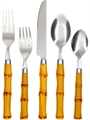 Bamboo Chrome Flatware in Miami, Ft. Lauderdale, Palm Beach