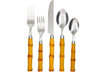 Bamboo Chrome Flatware in Miami, Ft. Lauderdale, Palm Beach