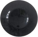 Eclipse Charger Plate - Black in Miami, Ft. Lauderdale, Palm Beach