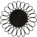 Daisy Charger Plate - Black in Miami, Ft. Lauderdale, Palm Beach