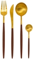 Goa Flatware - Brown and Gold in Miami, Ft. Lauderdale, Palm Beach