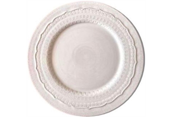 Moroccan Charger Plate - Ivory in Miami, Ft. Lauderdale, Palm Beach