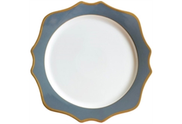 Trieste Charger Plate - Gray and Gold in Orlando