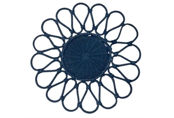 Daisy Charger Plate - Blue in Orlando