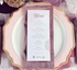 Versailles Rose Gold and Gold Rim Charger Plate in Naples, Marco Island, Ft. Myers
