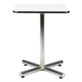 Spectrum Chrome Base White Top Cafe Table - 24" in Naples, Marco Island, Ft. Myers