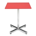 Spectrum Chrome Base Red Top Cafe Table in Naples, Marco Island, Ft. Myers