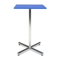 Spectrum Chrome Base Blue Top Highboy Table in Naples, Marco Island, Ft. Myers