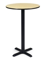 Easy Black Base Maple Top Highboy Table in Naples, Marco Island, Ft. Myers