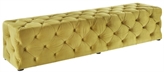 Luxe Chartreuse Bench in Naples, Marco Island, Ft. Myers