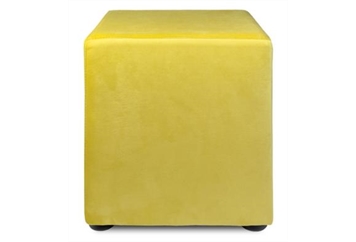 Rubix Cube Ottoman - Lemon in Naples, Marco Island, Ft. Myers