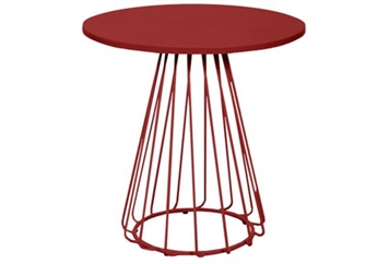 Arlo Cafe Table - Red in Naples, Marco Island, Ft. Myers