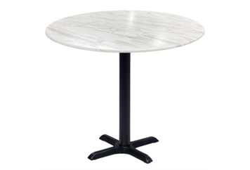 Easy Black Base Smoke Top Cafe Table in Naples, Marco Island, Ft. Myers