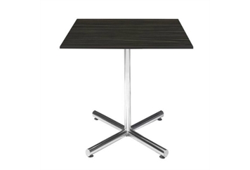 Spectrum Black Base Black Top Cafe Table in Orlando