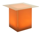 LED Acrylic Cafe Table Frosted Top in Orlando