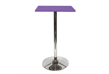 Spectrum Tulip Base Purple Top Highboy Table in Tampa, St Petersburg