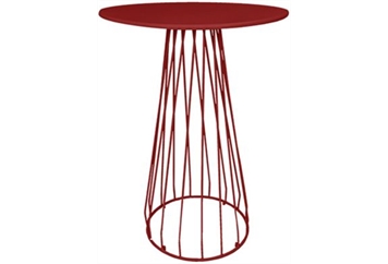 Arlo Highboy Table - Red in Tampa, St Petersburg