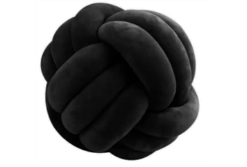 Knot Pillow - Black in Miami, Ft. Lauderdale, Palm Beach