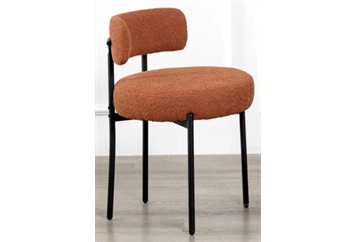 Cubi Dining Chair - Orange in Miami, Ft. Lauderdale, Palm Beach