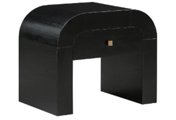 Crescent Nightstand - Black in Tampa, St Petersburg