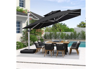 Cantilever Black Umbrella in Orlando