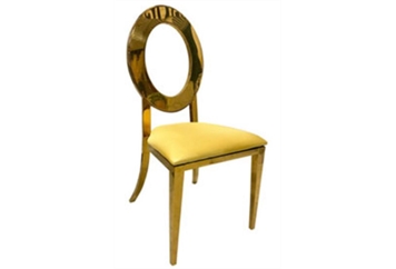 O Chair Gold - Yellow Pad in Orlando