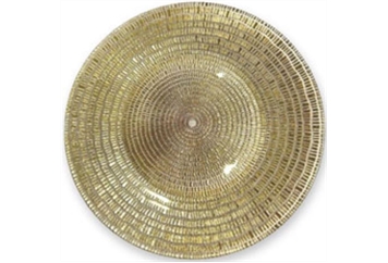 Mosaico Gold Charger Plate in Orlando