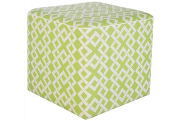 Cube Ottoman Lime Green in Orlando