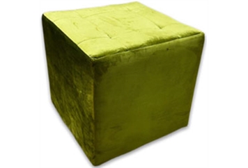 Siena Cube Ottoman - Green in Orlando