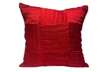 Pillow - Red Crinkcle in Orlando