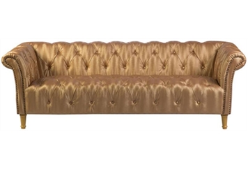 Milan Sofa - Gold in Orlando