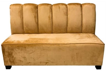 Sette Loveseat - Gold in Orlando