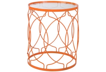 Accent End Table - Orange in Orlando