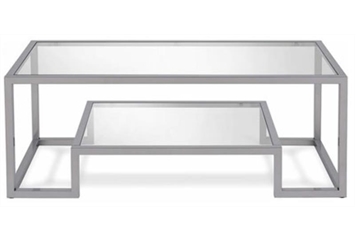 Gio Coffee Table - Silver in Orlando