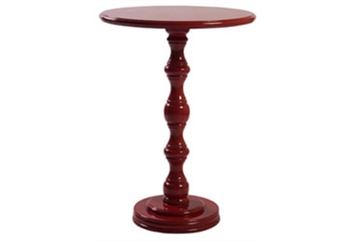 Cici Highboy Table - Red in Orlando