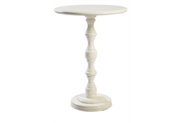 Cici Highboy Table - White in Orlando